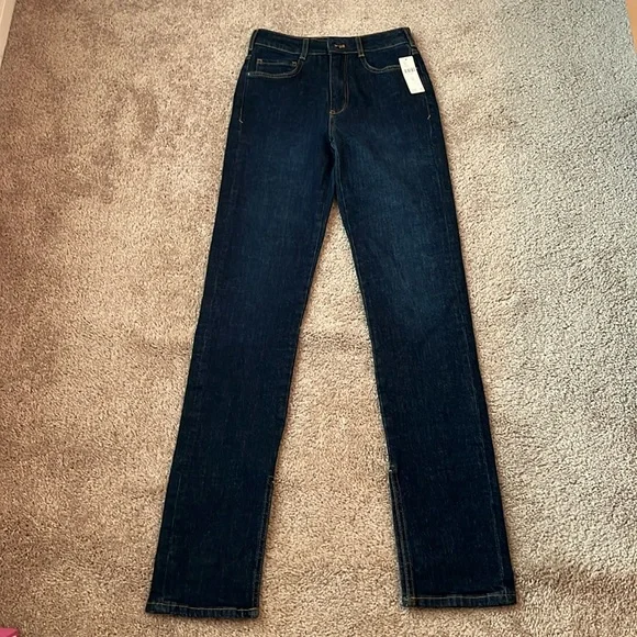 NWT Anthropologie Pilcro Side Split Hem Jeans - Picture 2 of 12